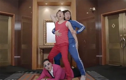 Psy kêu gọi Triều Tiên nhảy 'Gentleman'